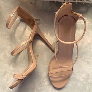 nude high heels